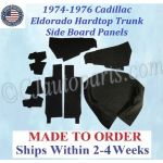 1974 1975 1976 Cadillac Eldorado HardTop TRUNK SIDE BOARD PANELS #CAD-SDP-367