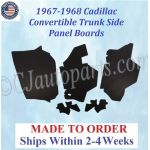 NEW 1965-1966 Cadillac Coupe Deville Hardtop TRUNK SIDE BOARD PANELS #CAD-SDP-280