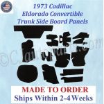 1973 Cadillac Eldorado Convertible TRUNK SIDE BOARD PANELS #CAD-SDP-360