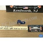 OEM 1959 1960 1961 1962 Cadillac Deville Eldorado Fleetwood 390 ENGINE UPPER FUEL HOSE LINE BRACKET CLAMP