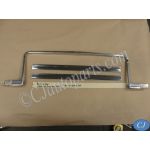1980 1981 1982 1983 1984 1985 1986 1987 1988 1989 1990 1991 1992 Cadillac Fleetwood Deville Brougham RWD TRUNK DECK LID LIP LICENSE PLATE MOLDING TRIM #9637551/#20187148/#20187149