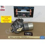 REBUILT 1963 CADILLAC DEVILLE ELDORADO FLEETWOOD WINDSHIELD WIPER MOTOR W/NEW WASHER PUMP