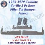 NEW 1977 1978 1979 Cadillac Deville & Fleetwood 2 Piece Front Fender Filler Set
