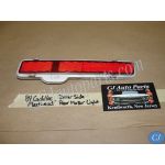 OEM  1980 1981 1982 1983 1984 1985 1986 1987 1988 1989 Cadillac Deville Fleetwood Brougham RWD LEFT DRIVER SIDE REAR BUMPER END MARKER PARK LIGHT #5973559