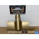 OEM 1961 Cadillac Deville Eldorado Fleetwood LOWER DASH UNDER COLUMN BEZEL TRIM * TAN/LIGHT BROWN * #1475194
