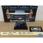 NEW 1965 1966 CADILLAC DEVILLE ELDORADO FLEETWOOD CALAIS DASH IN-CAR TEMP SENSOR GRILL COVER TRIM - BLACK