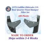 NEW 1973 Cadillac Eldorado 2 Pc Rear Quarter Panel Bumper Filler Set