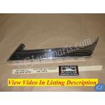 OEM 1960 Cadillac Sedan Deville Flat Top LEFT REAR WINDSHIELD WINDOW MOLDING TRIM #3631564