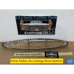 OEM 1967 1968 Cadillac Deville Fleetwood Calais Commrecial Chassis TAIL LIGHT BEZEL TRIM BUMPER END REAR LAMP #5959155