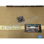 OEM 1965 1966 1967 Cadillac Deville Calais Fleetwood 1965 1966 1967 1968 1969 1970 Eldorado HOOD LOCK PILOT PIN BOLT PLATE WITH NUT #3513414