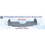 NEW 1973 Cadillac Eldorado 1 Pc Rear License Bumper Filler