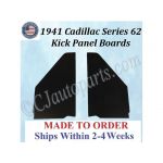 NEW 1941 Cadillac Series 62 Kick Panel Board 2 Piece Set CAD-KPN-130