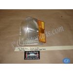 OEM 1974 Cadillac Deville Fleetwood Calais Commercial Chassis LEFT DRIVER SIDE FRONT PARK CORNER LIGHT LENS #912145