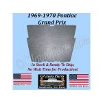 REM 1969 1970 PONTIAC GRAND PRIX HOOD INSULATION IN STOCK - 1" THICK - GPX-HIN-040