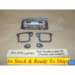 NEW 1971 1972 1973 1974 1975 1976 1977 1978 1979 CADILLAC DEVILLE ELDORADO FLEETWOOD SEVILLE CALAIS EXTERIOR DOOR HANDLE GASKET SET