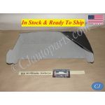 NEW 1957-1958 CADILLAC DEVILLE ELDORADO FLEETWOOD GLOVE BOX COMPARTMENT TRAY LINER INSERT- GRAY FELT