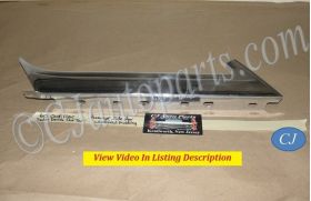 OEM 1960 Cadillac Sedan Deville 4 Window Flat Top RIGHT REAR WINDSHIELD WINDOW MOLDING TRIM #3631563