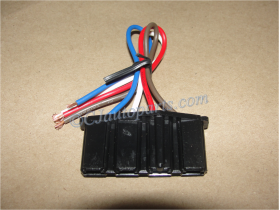 NEW 1963 1964 1965 1966 1967 1968 1969 1970 1971 1972 Cadillac Eldorado Deville Fleetwood Calais EXTERNAL VOLTAGE REGULATOR PIGTAIL WIRE HARNESS CONNECTOR