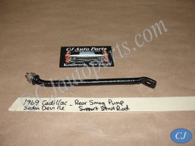 OEM 1968 1969 Cadillac Deville Fleetwood Eldorado Calais SECONDARY A.I.R. INJECTION SMOG PUMP BRACKET SUPPORT ROD