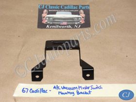 OEM 1965 1966 1967 1968 Cadillac Deville Fleetwood Eldorado Calais CLIMATE CONTROL A/C VACUUM MASTER SWITCH STEAMBOAT BRACKET