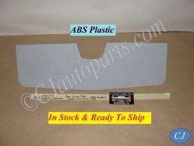 NEW 1974 1975 1976 1977 1978 Cadillac Eldorado REAR LICENSE PLATE BUMPER FILLER PANEL - ABS PLASTIC