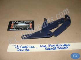 OEM 1973 1974 Cadillac Deville Eldorado Fleetwood Calais 472/500 IDLE STOP KICKDOWN SOLENOID SWITCH MOUNTING BRACKET