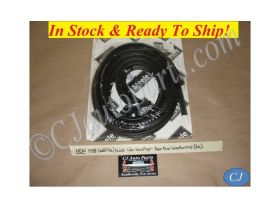 NEW 1958 CADILLAC DEVILLE, SERIES 62, 60 SPECIAL 4DR HARDTOP REAR DOOR WEATHERSTRIP SEAL - PAIR (R&L)