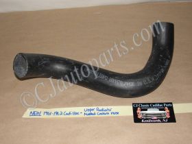 NEW 1961 1962 CADILLAC DEVILLE ELDORADO FLEETWOOD UPPER RADIATOR MOLDED COOLANT HOSE