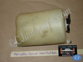 OEM 1962 1963 1964 Cadillac DEVILLE ELDORADO FLEETWOOD WINDSHIELD WASHER FLUID BOTTLE RESERVOIR TANK & CAP LID