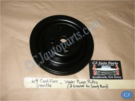 1968-1969 Cadillac Deville Eldorado Fleetwood Calais 472 500 Engine DOUBLE GROOVE WATER PUMP PULLEY