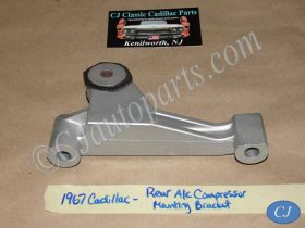 OEM 1967 Cadillac Deville FLeetwood Calais 429 Engine REAR A/C COMPRESSOR MOUNTING BRACKET SUPPORT #1486652