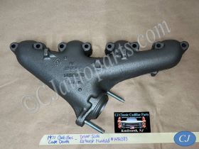 OEM 1968 1969 1970 1971 1972 1973 1974 1975 1976 Cadillac Deville Fleetwood Calais 429/500 Engine LEFT DRIVER SIDE EXHAUST MANIFOLD WITH NEW STUDS #1486383