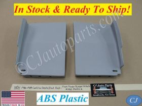 NEW 1980 1981 1982 1983 1984 1985 1986 1987 1988 1989 CADILLAC DEVILLE FLEETWOOD BROUGHAM RWD FRONT FENDER EXTENSION FILLER PANELS