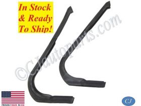 NEW 1961-1962 CADILLAC DEVILLE ELDORADO BOP HARDTOP & CONVERTIBLE FRONT DOOR VENT WINDOW SEAL WEATHERSTRIP R&L