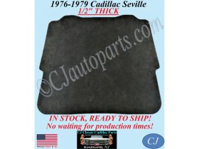 NEW REM 1976 1977 1978 1979 CADILLAC SEVILLE HOOD INSULATION PAD 1/2" THICK - IN STOCK