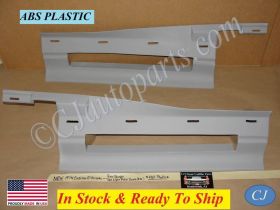 NEW ABS PLASTIC 1974 CADILLAC ELDORADO REAR BUMPER TAIL LIGHT FILLER PANELS 2 PIECES