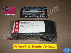 NEW 1956 CADILLAC DEVILLE ELDORADO FLEETWOOD HOOD TO RADIATOR SEAL SPLASH GUARD WITH STAPLES - 1 PIECE