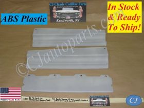 NEW ABS 1980 1981 1982 1983 1984 1985 1986 1987 1988 1989 1990 1991 1992 CADILLAC DEVILLE FLEETWOOD BROUGHAM RWD FLAT CENTER TRUNK TO BUMPER FILLER PANELS - 3 PIECE SET