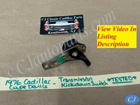 OEM 1971 1972 1973 1974 1975 1976 1977 1978 1979 1980 Cadillac Eldorado Deville Fleetwood Calais TRANS TRANSMISSION KICK DOWN SWITCH DOWNSHIFT *TESTED*