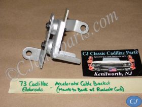 OEM 1968 1969 1970 1971 1972 1973 1974 1975 1976 1977 1978 Cadillac Eldorado 472/500 Engine 4 BBL ROCHESTER CARB ACCELERATOR CABLE BRACKET