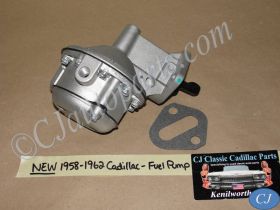 NEW 1958 1959 1960 1961 1962 CADILLAC DEVILLE ELDORADO FLEETWOOD 365/390 Engine MECHANICAL FUEL PUMP With GASKET