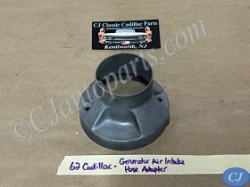 OEM 1962 Cadillac Deville Eldorado Fleetwood GENERATOR AIR INTAKE COOLING HOSE FLANGE PLATE ADAPTER #1477933