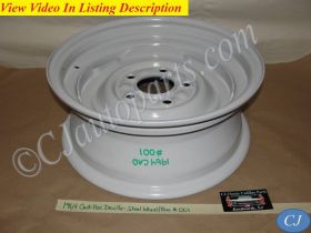 OEM 1961 1962 1963 1964 Cadillac Eldorado Deville Fleetwood 15x6 KELSEY HAYES STEEL WHEEL RIM #105