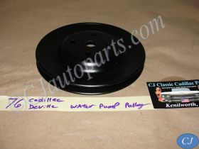 OEM 1976 1977 1978  Cadillac Deville Eldorado Fleetwood WATER PUMP PULLEY SINGLE GROOVE  (WITHOUT A.I.R)  #1609647
