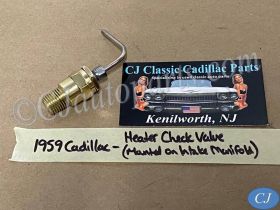 RESTORED 1959 1960 CadillacDeville Fleetwood Eldorado HEATER VACUUM CHECK VALVE (MOUNTED ON INTAKE MANIFOLD)