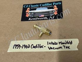 1959 1960 1961 1962 CADILLAC DEVILLE ELDORADO FLEETWOOD REAR INTAKE MANIFOLD VACUUM TEE TREE