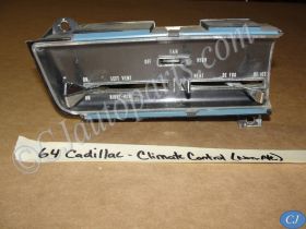 OEM 1963 1964 Cadillac Deville Eldorado Fleetwood Non-A/C HEATER CLIMATE COMFORT TEMPERATURE CONTROL ASSEMBLY 7282199/7282245