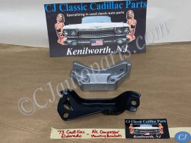 OEM 1968 1969 1970 1971 1972 1973 1974 1975 1976 Cadillac Deville Eldorado FLeetwood Calais A/C COMPRESSOR MOUNTING BRACKETS SUPPORT #1492985