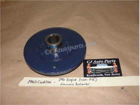 OEM 1958 1959 1960 1961 1962 Cadillac Deville Eldorado Fleetwood 390 Engine HARMONIC BALANCER DAMPER (NON - A/C CARS)