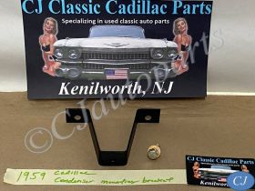 OEM 1959 1960 Cadillac Deville Eldorado Fleetwood CONDENSER MOUNTING TO RADIATOR BRACKET #3511612